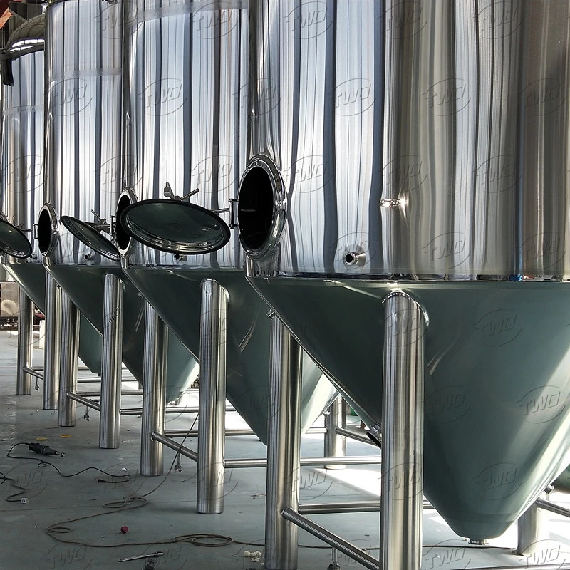 Fermenter koniku tal-azzar li ma jsaddadx